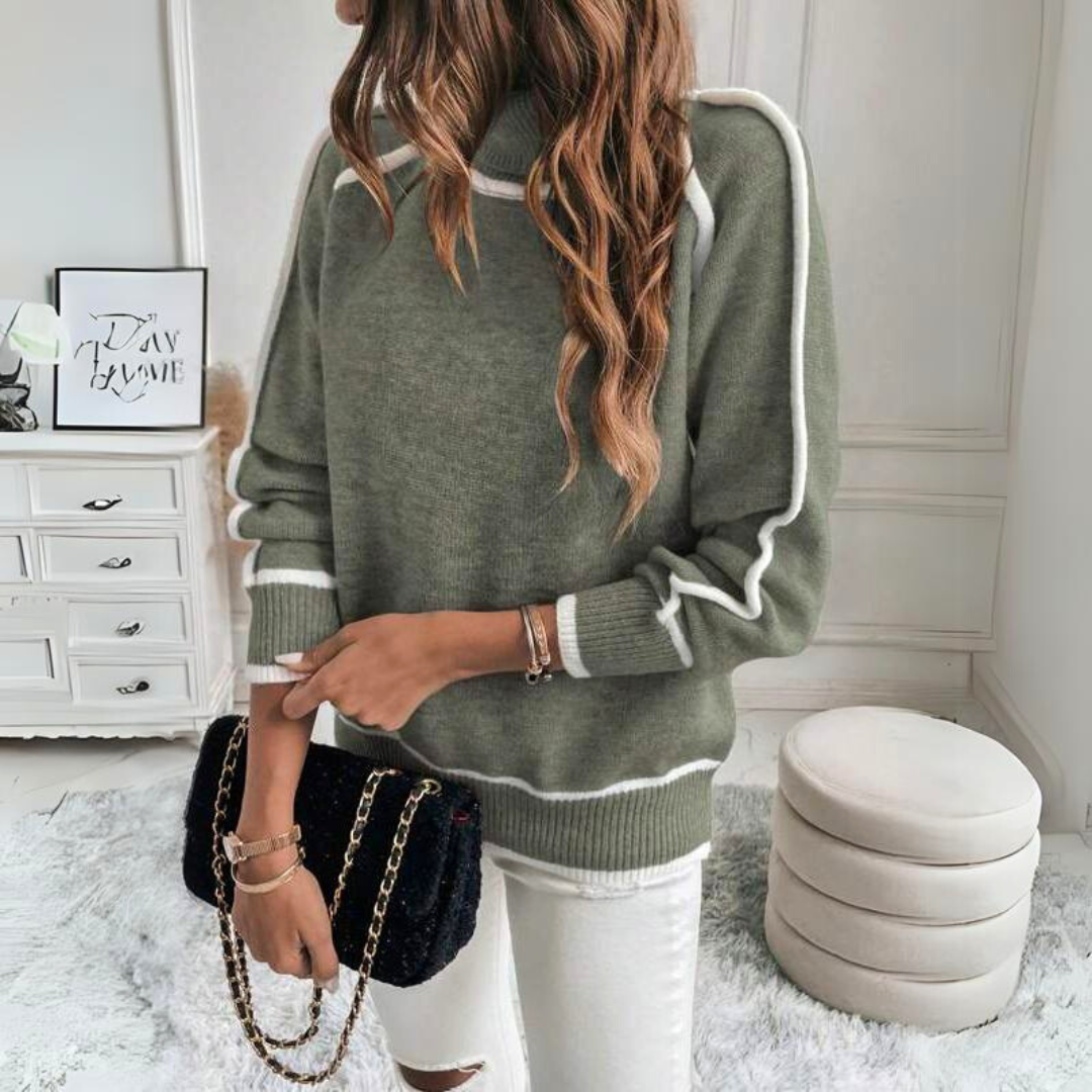 Kaylee - Elegant Roll Neck Jumper