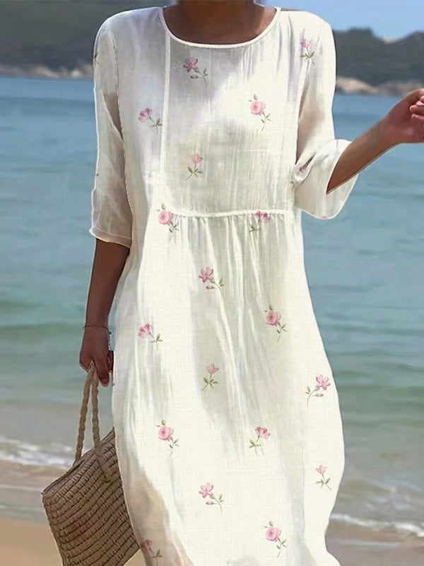 Isabelle Fiori | Floral Print Lightweight Dress