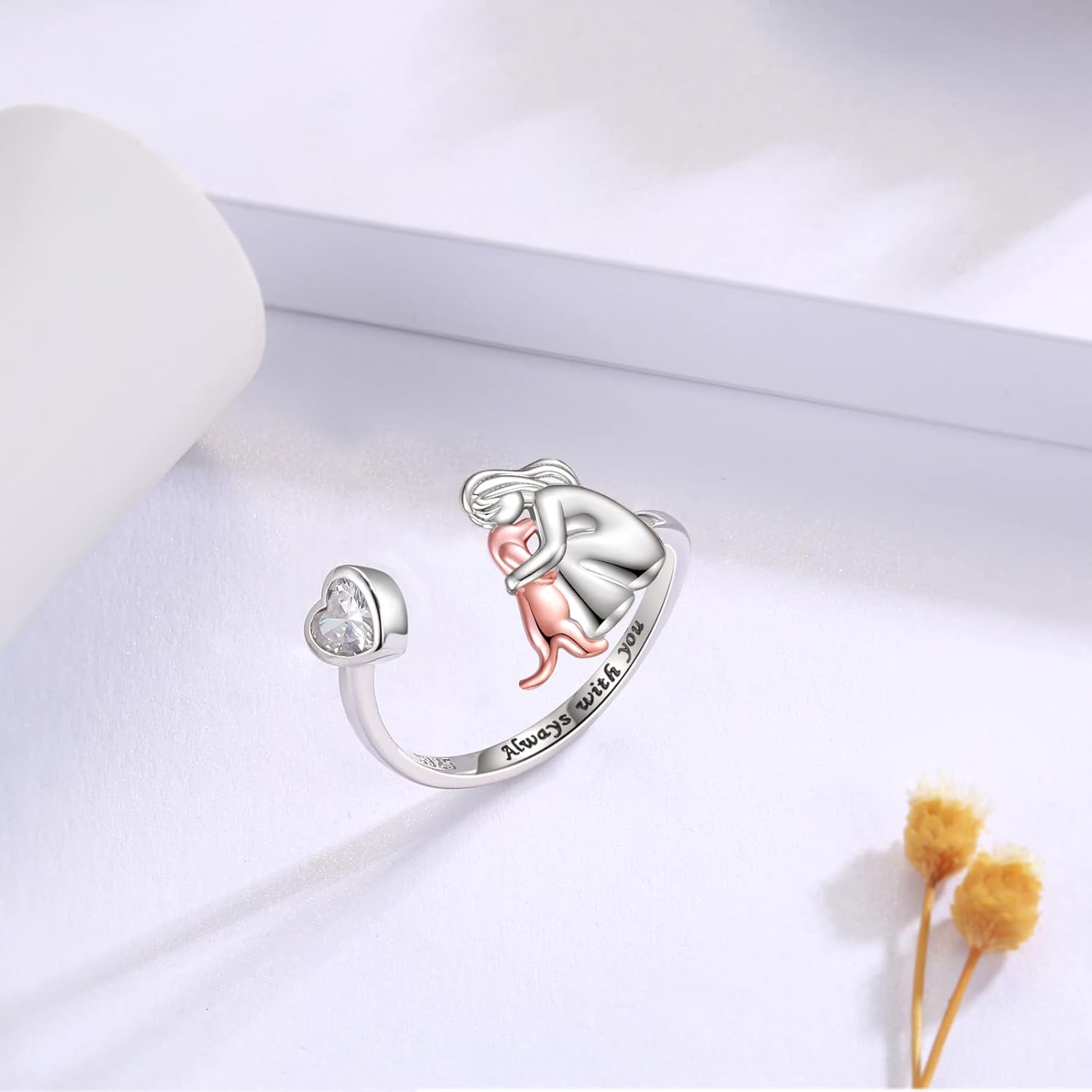 Aurelia - Dog Icon Ring