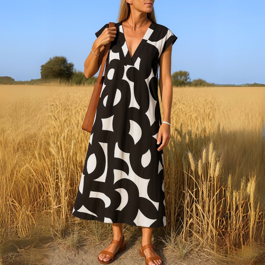 Valérie™ | V-neck Comfortable Dress