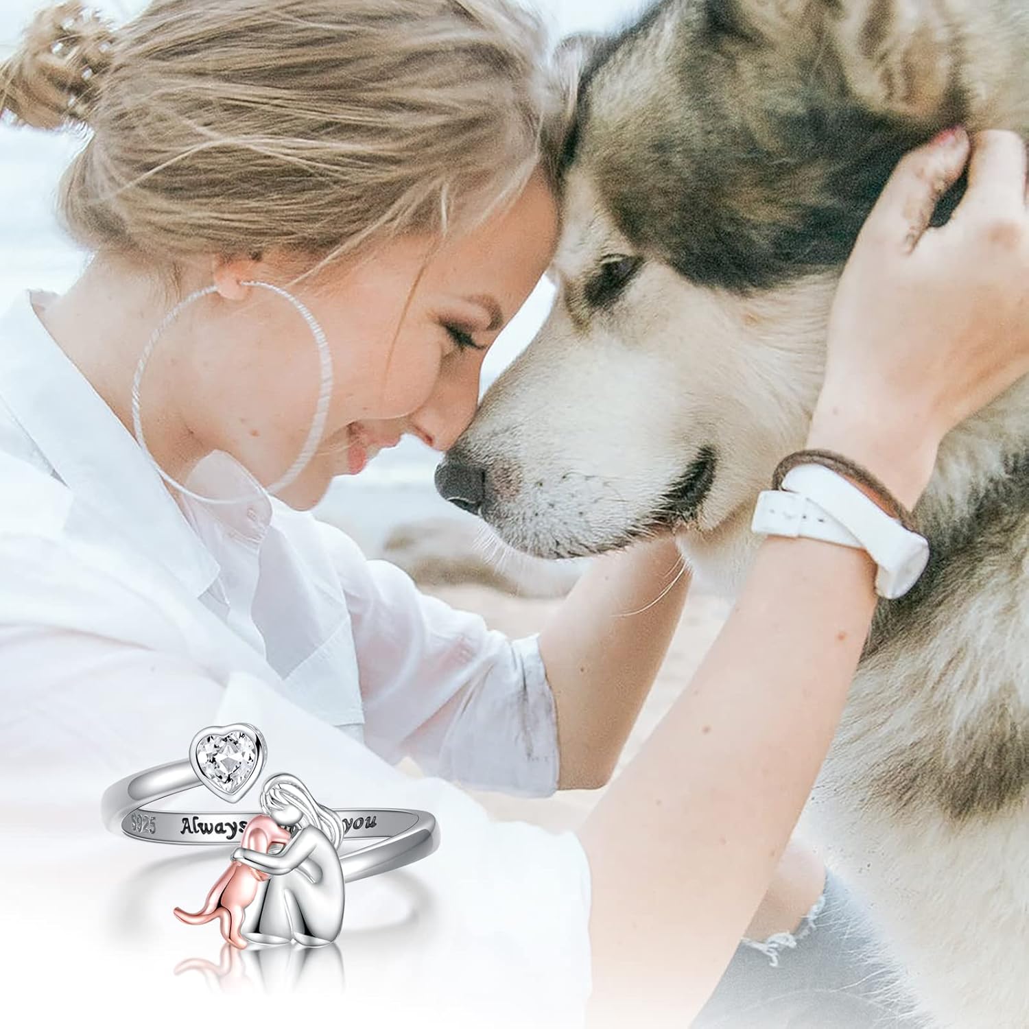 Aurelia - Dog Icon Ring