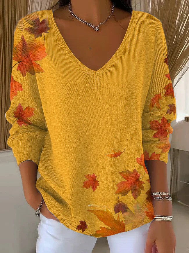 AURELIE | V-Neck Jumper