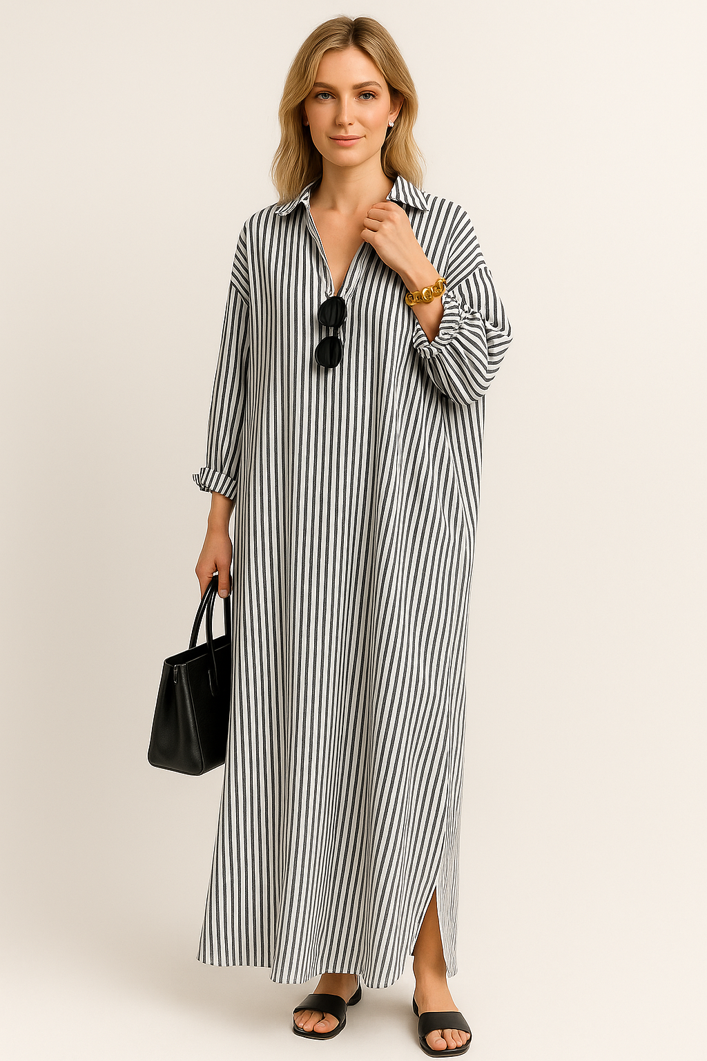 Maria | Lightweight Oversized Shirt Dress