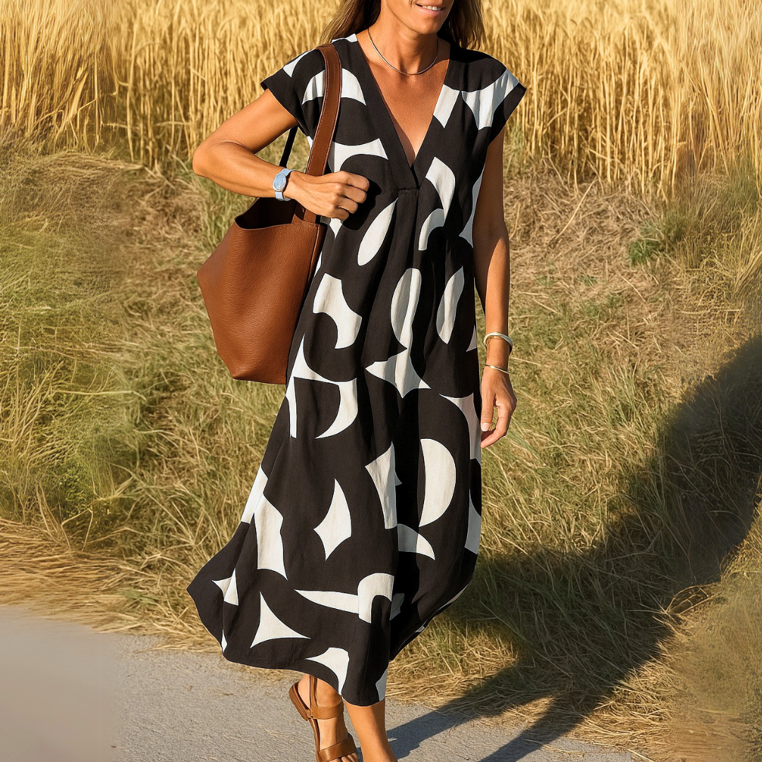 Valérie™ | V-neck Comfortable Dress