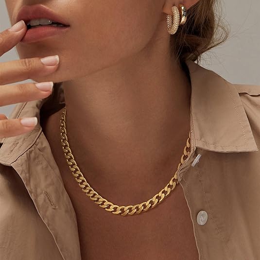 Cuban Link Necklace | Gold
