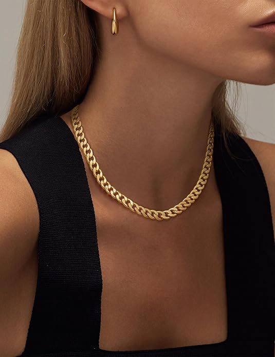 Cuban Link Necklace | Gold