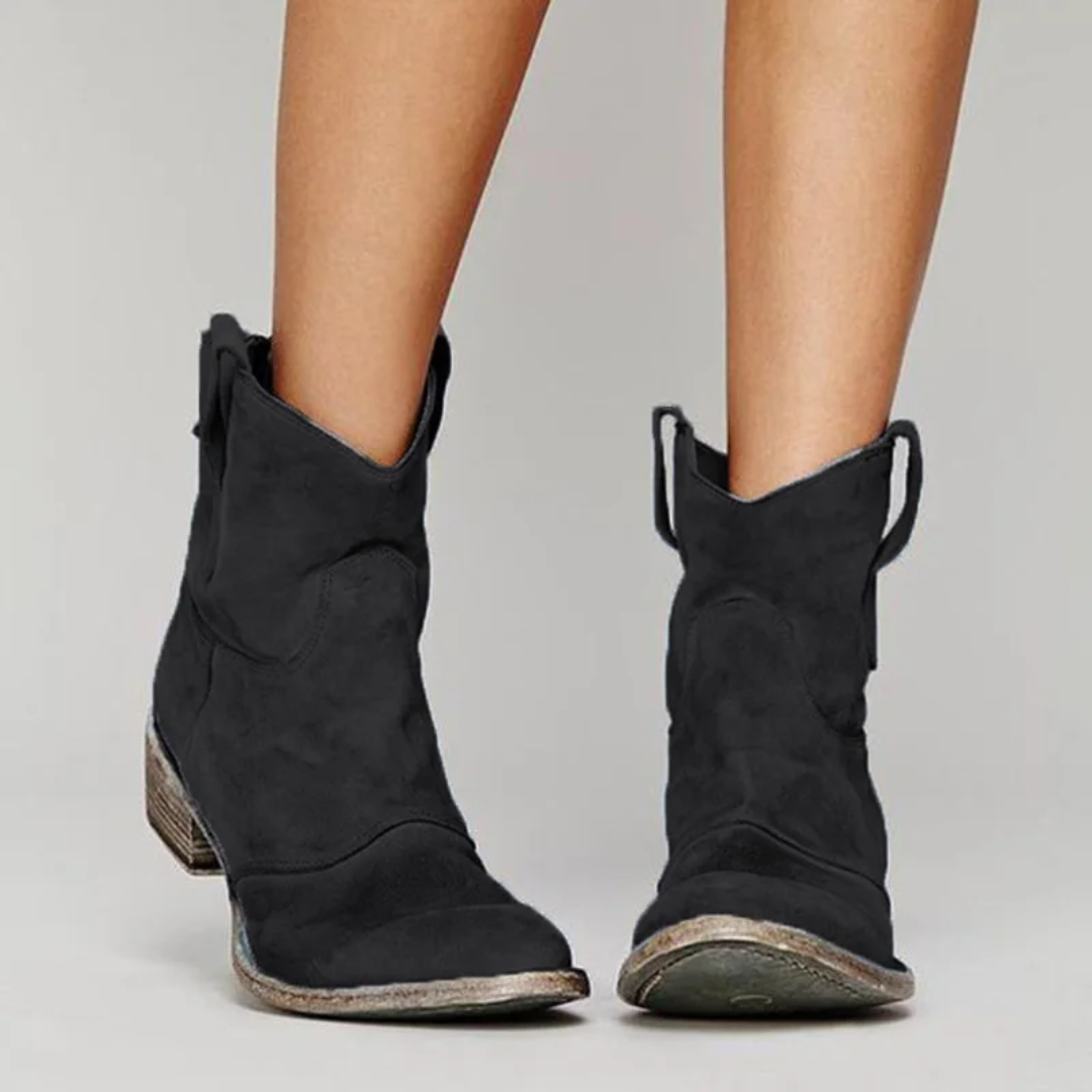 Carlotta - Suede Ankle Boots