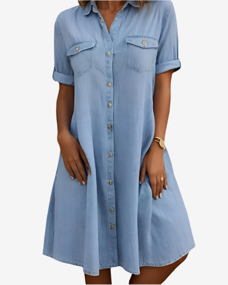 Maria | Comfortable Denim Dress