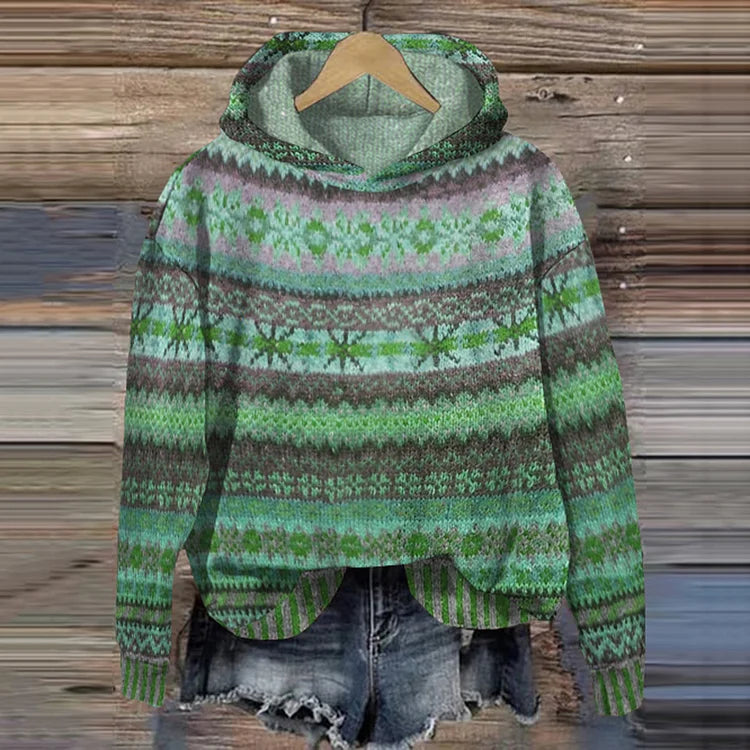 Paola - Chic Ethnic Sweatshirt