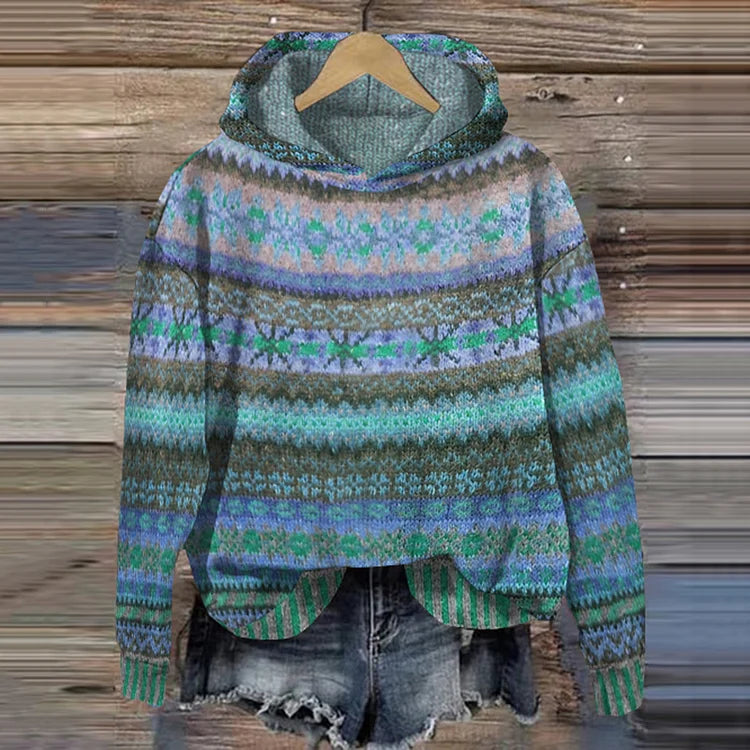 Paola - Chic Ethnic Sweatshirt