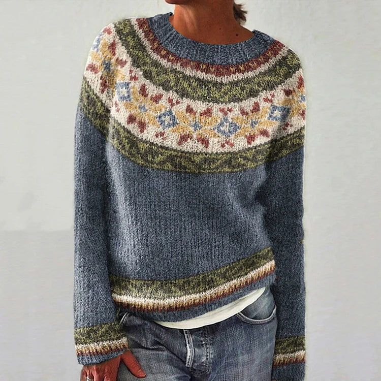 Oriana - Elegant Quilted Pullover