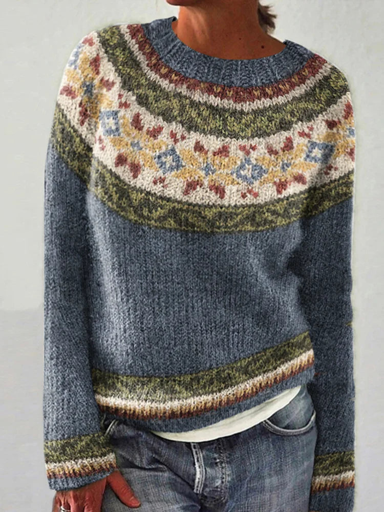Oriana - Elegant Quilted Pullover