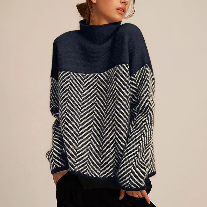 Mira - Elegant Twisted Knit Jumper