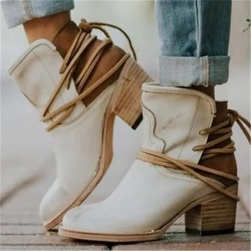 Wendy - Elegant Vintage Western Boots