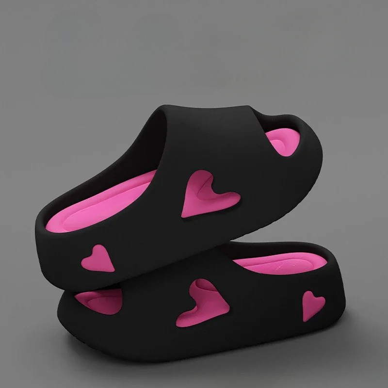 My Heart - Ultra Soft Heart-Shaped Flip Flops