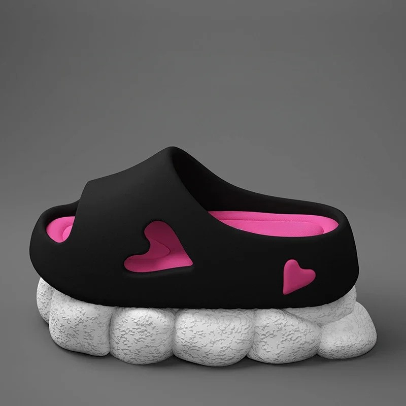 My Heart - Ultra Soft Heart-Shaped Flip Flops