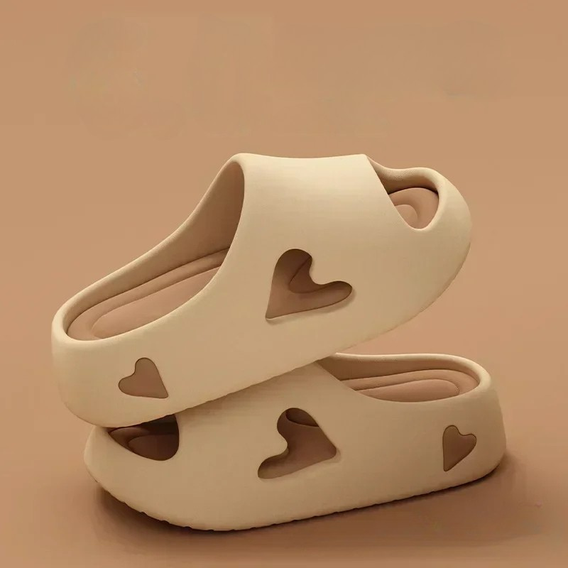 My Heart - Ultra Soft Heart-Shaped Flip Flops