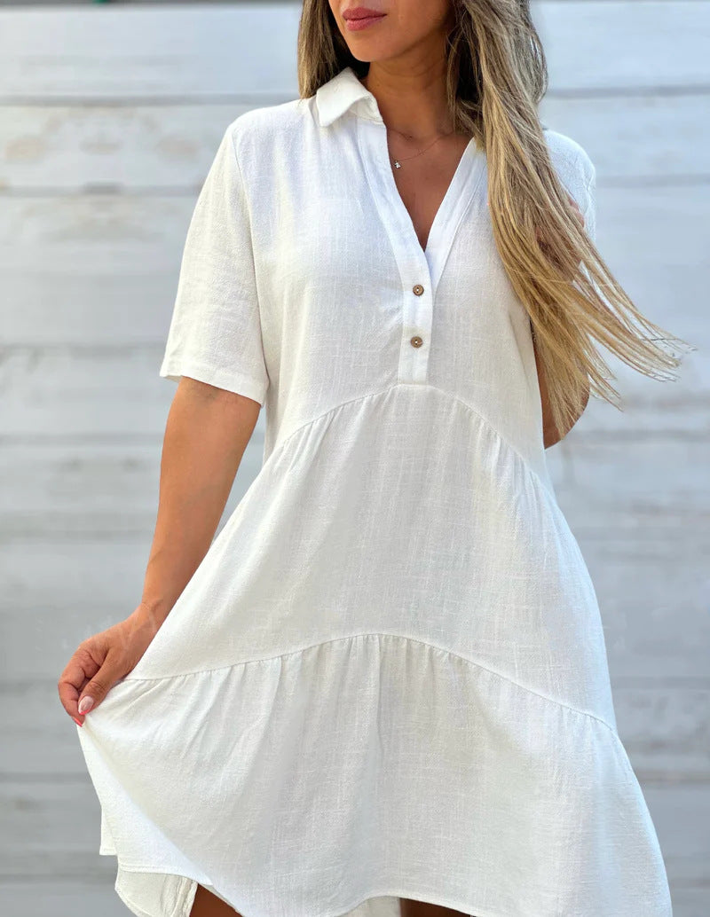 Maria | Comfortable Linen Summer Dress