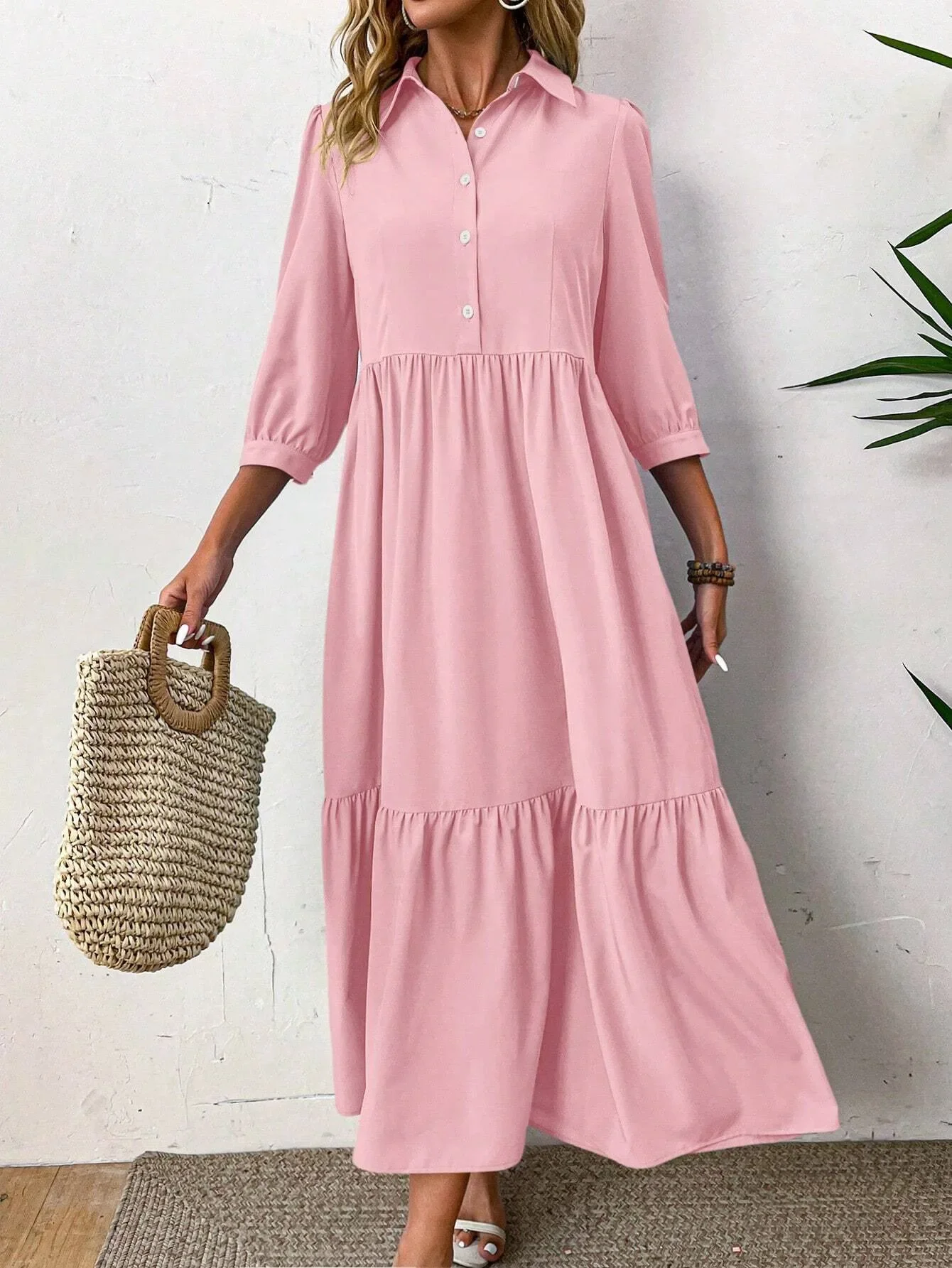 Maria | Fluid Chiffon Dress