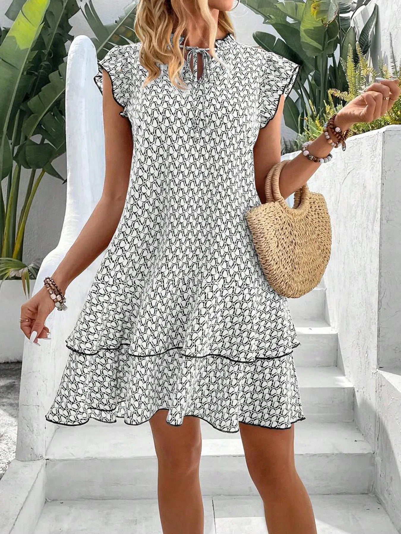 Krest | Stylish Floral Pattern Dress