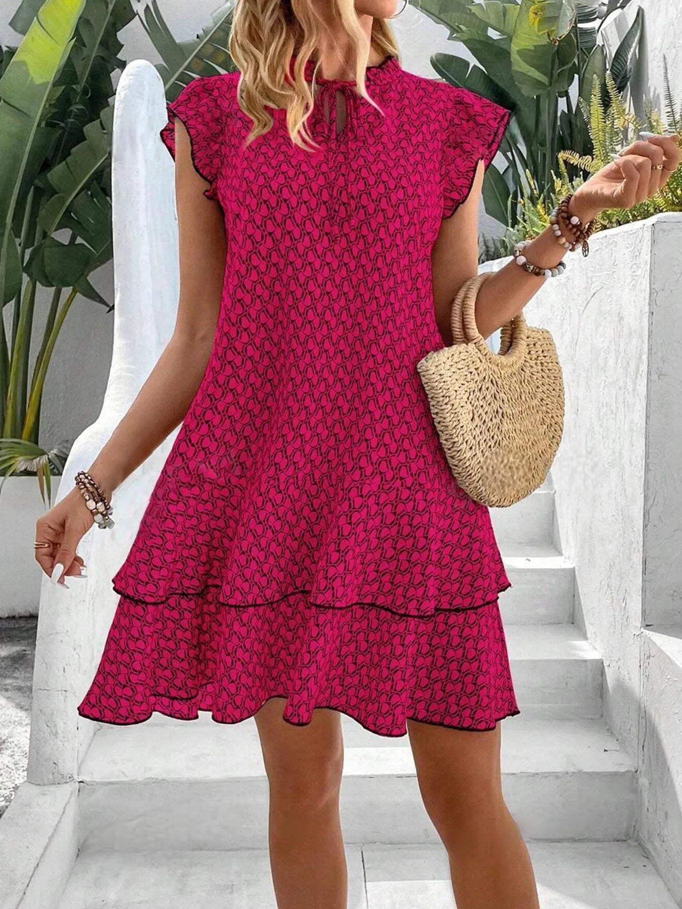 Krest | Stylish Floral Pattern Dress