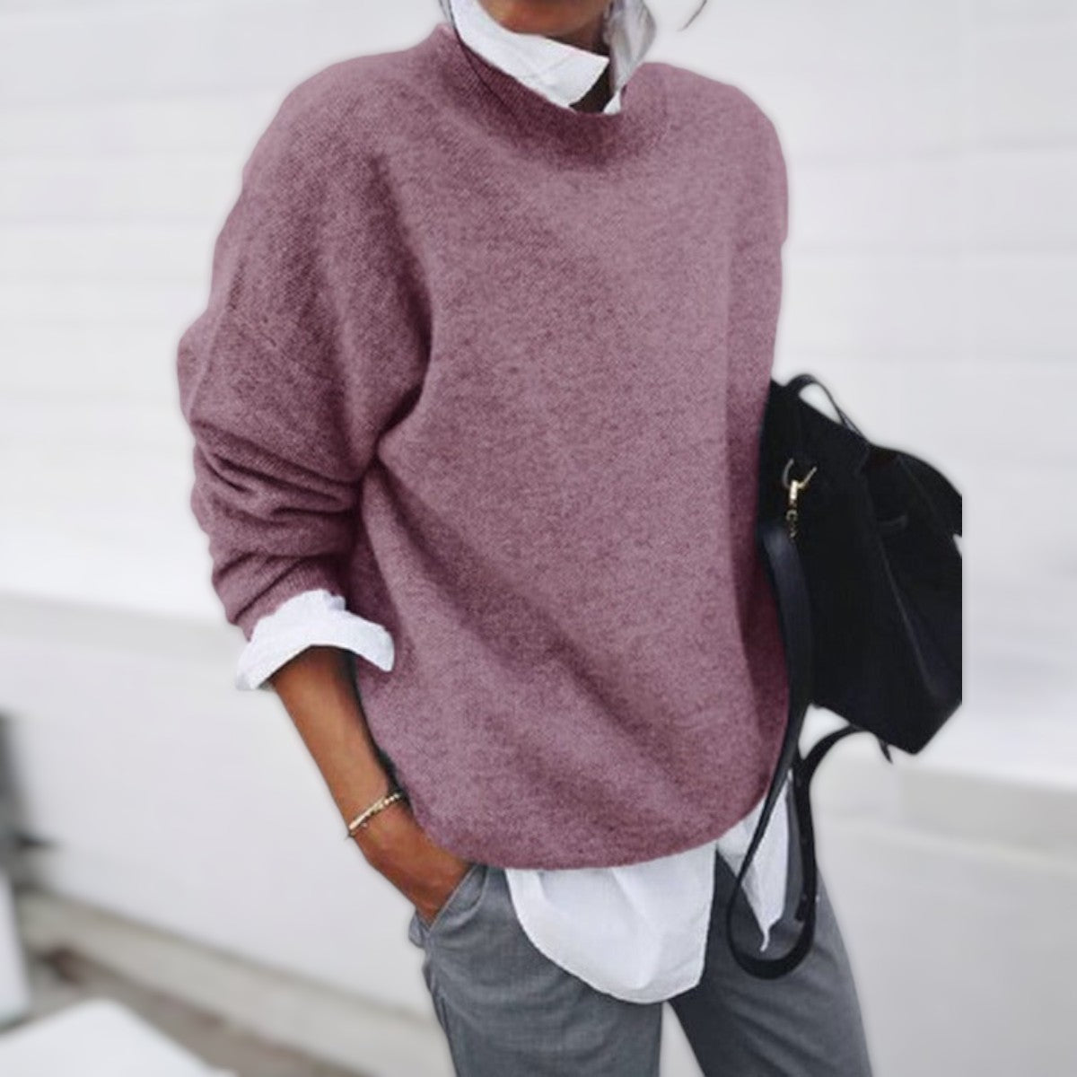 Jolanda - Soft and Comfortable Cashmere Blend Jumper
