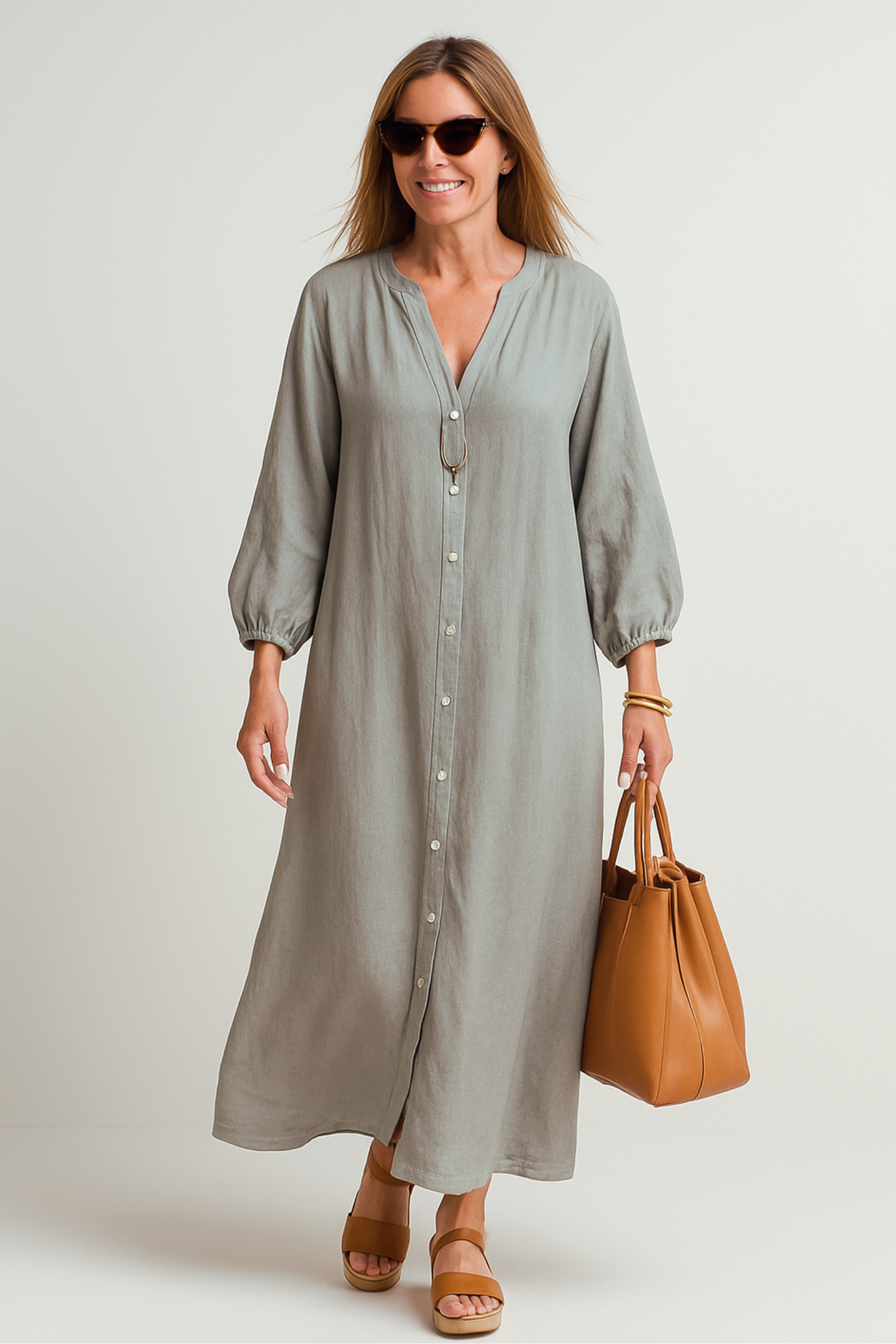 Maria | Lightweight Linen Dress