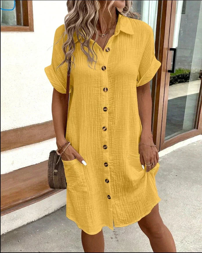 Maria | Oversized Polo Dress
