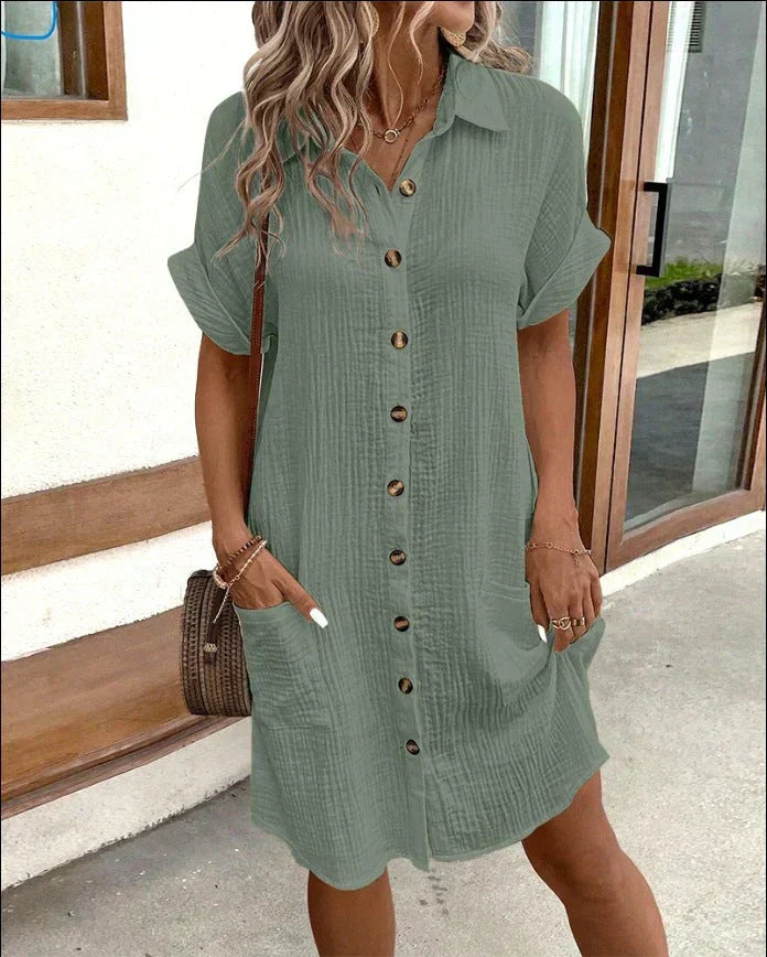 Maria | Oversized Polo Dress