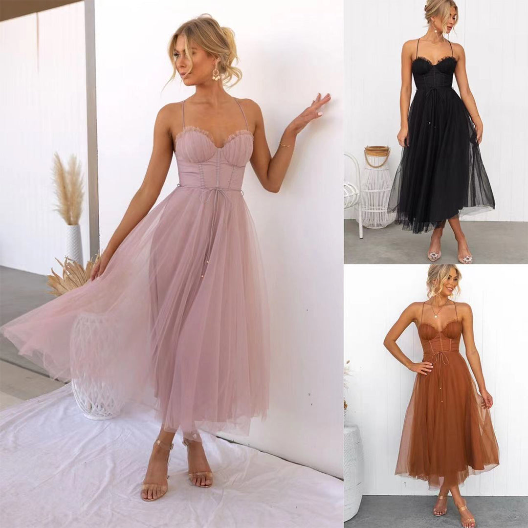 Solana Midi Dress for Women – Elegant, Fitted, and Made of Breathable Fabric for Special Days