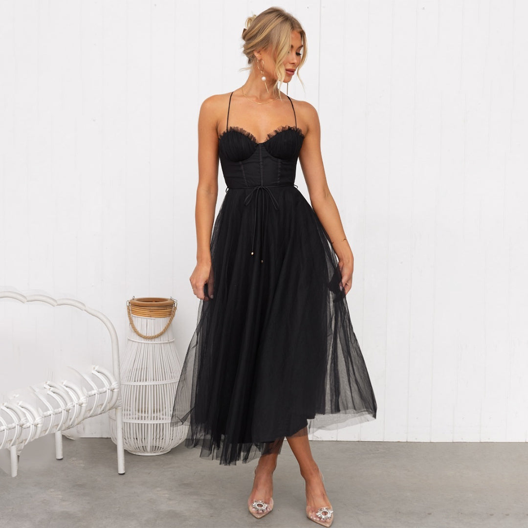 Solana Midi Dress for Women – Elegant, Fitted, and Made of Breathable Fabric for Special Days
