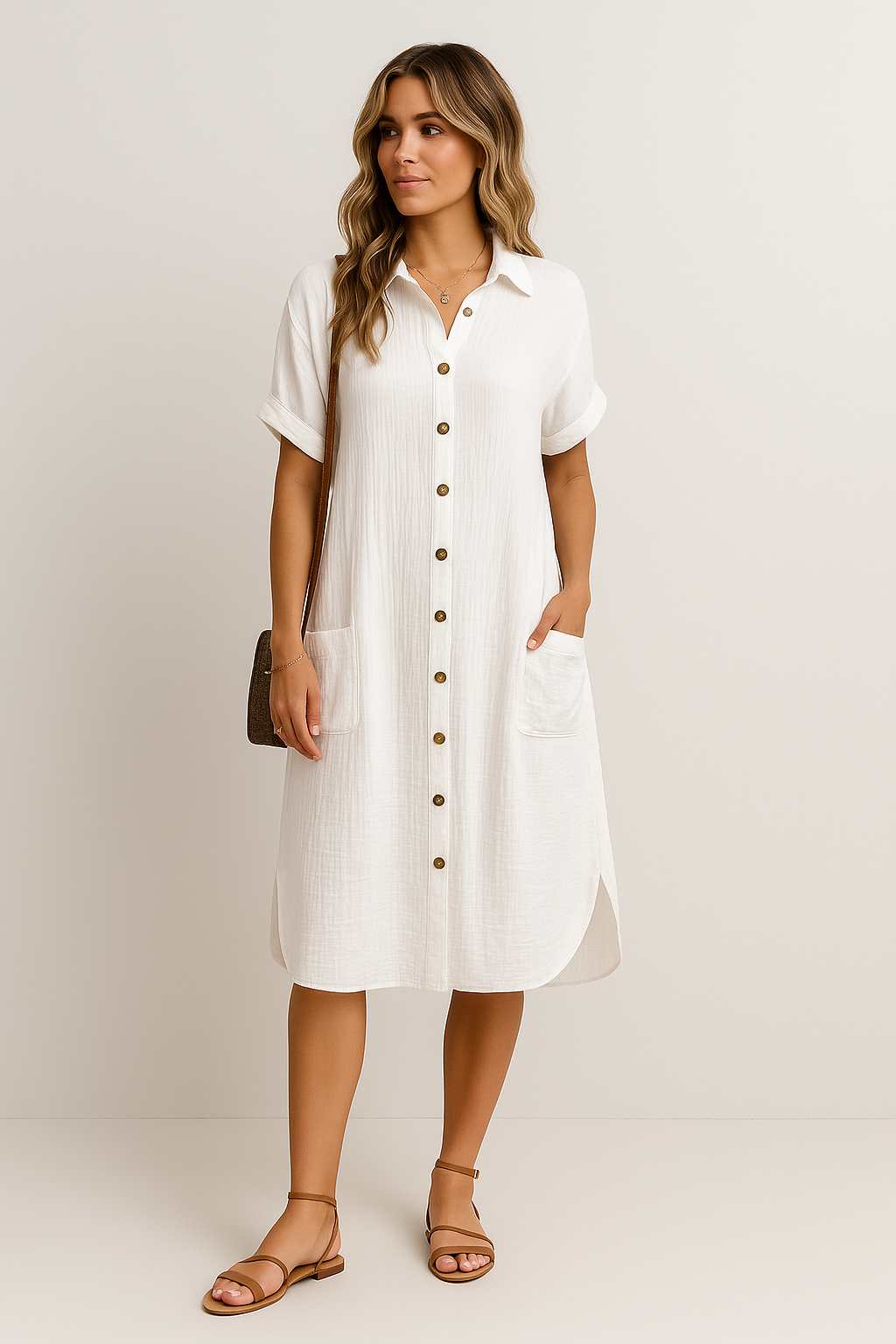 Maria | Oversized Polo Dress