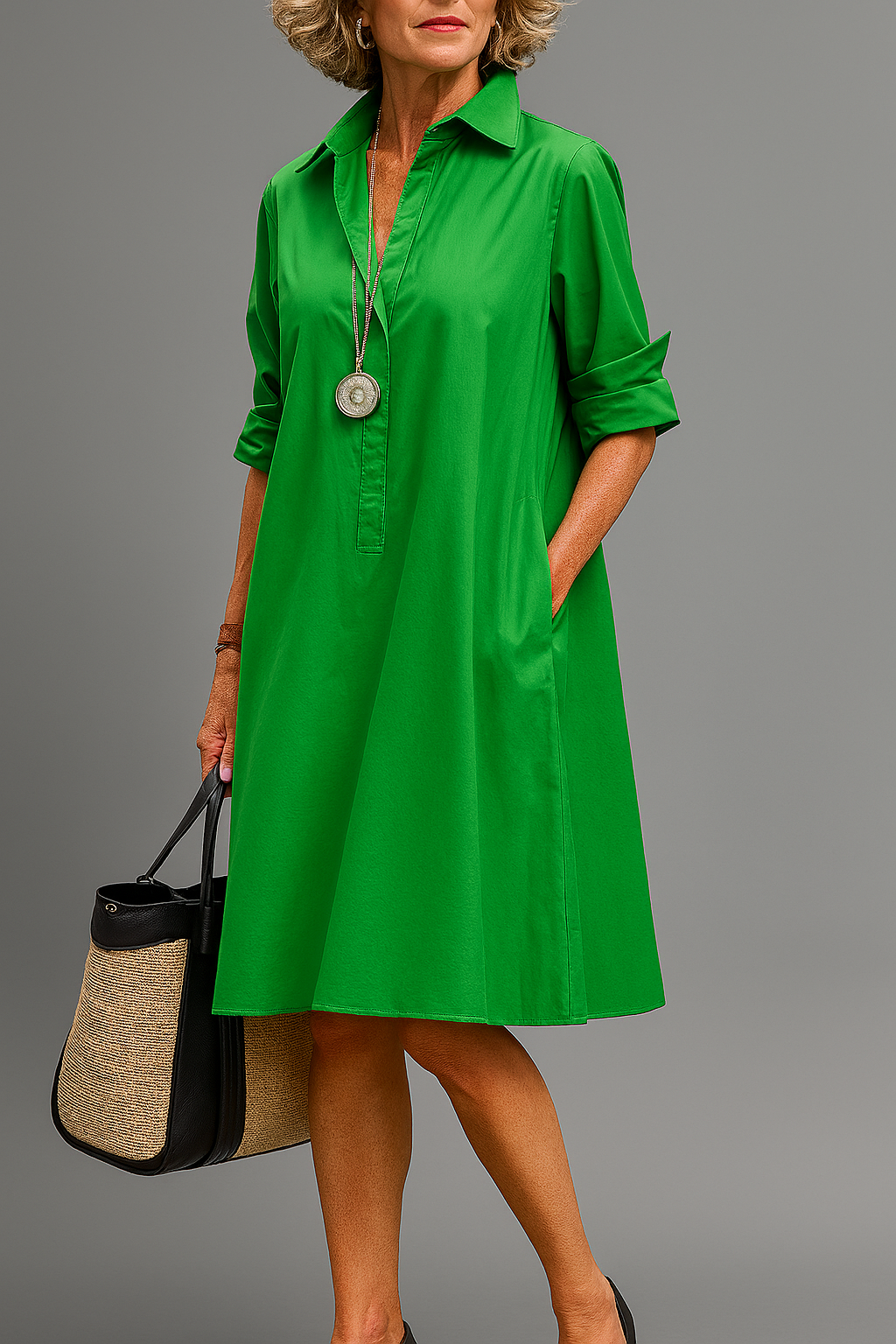 BELICE - MIDI PRINTED DRESS