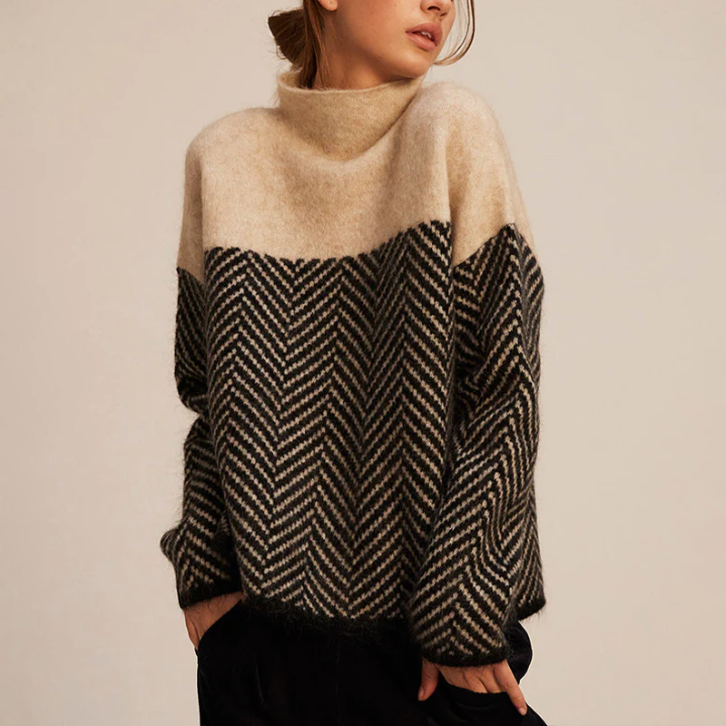 Arla Jumper – Cashmere Roll Neck