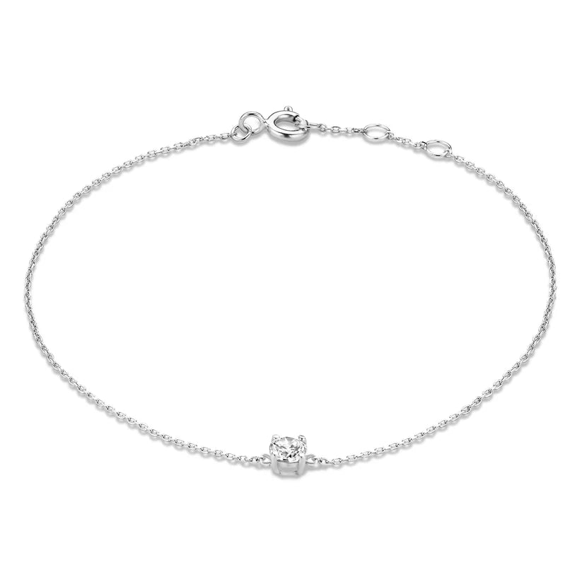 Moissanite Bracelet Clea | Gold