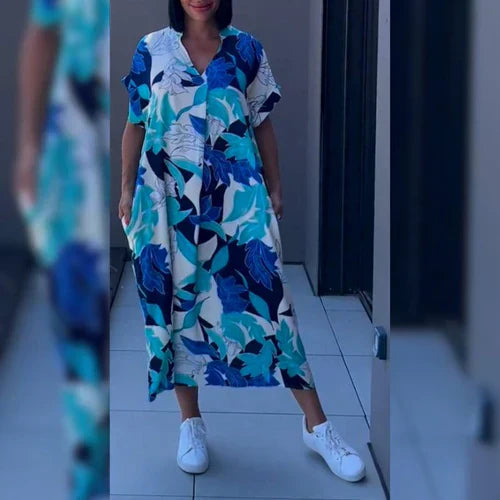Women's Floral Maxi Dress
