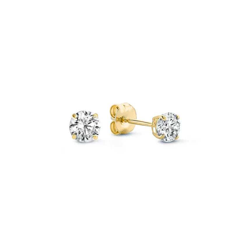 Earrings with Moonstone | Gold