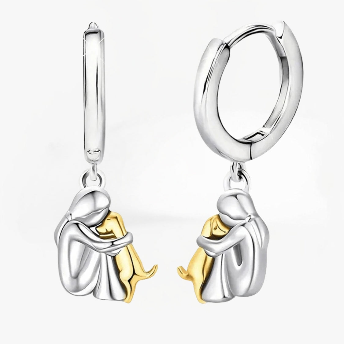 Julita - Earrings with a Dog Icon