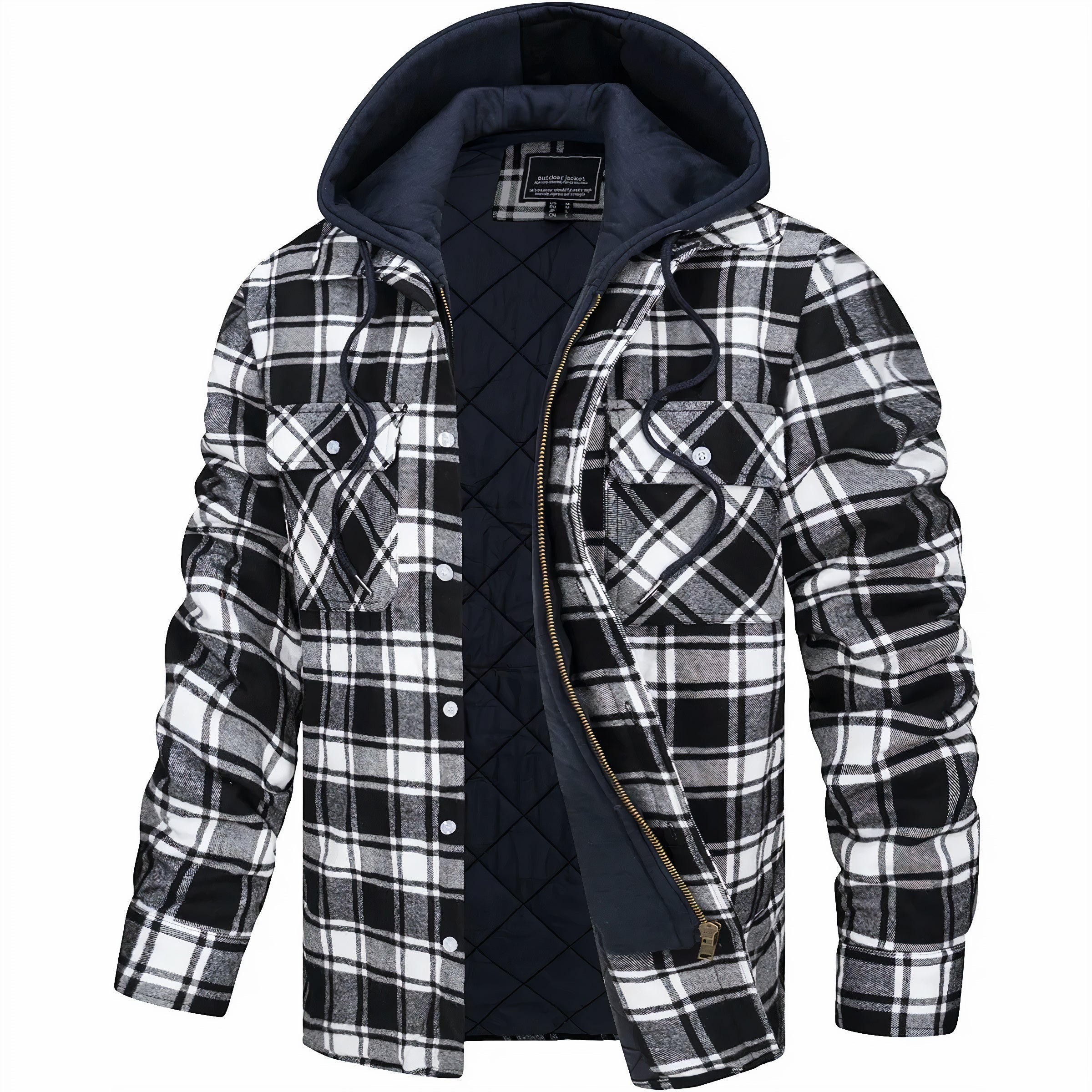 Julius™ | Checked Zip Jacket