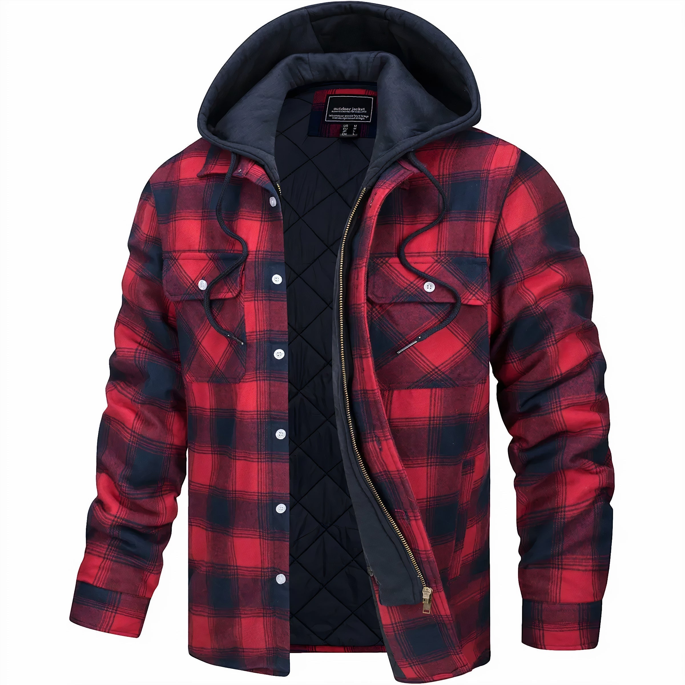 Julius™ | Checked Zip Jacket