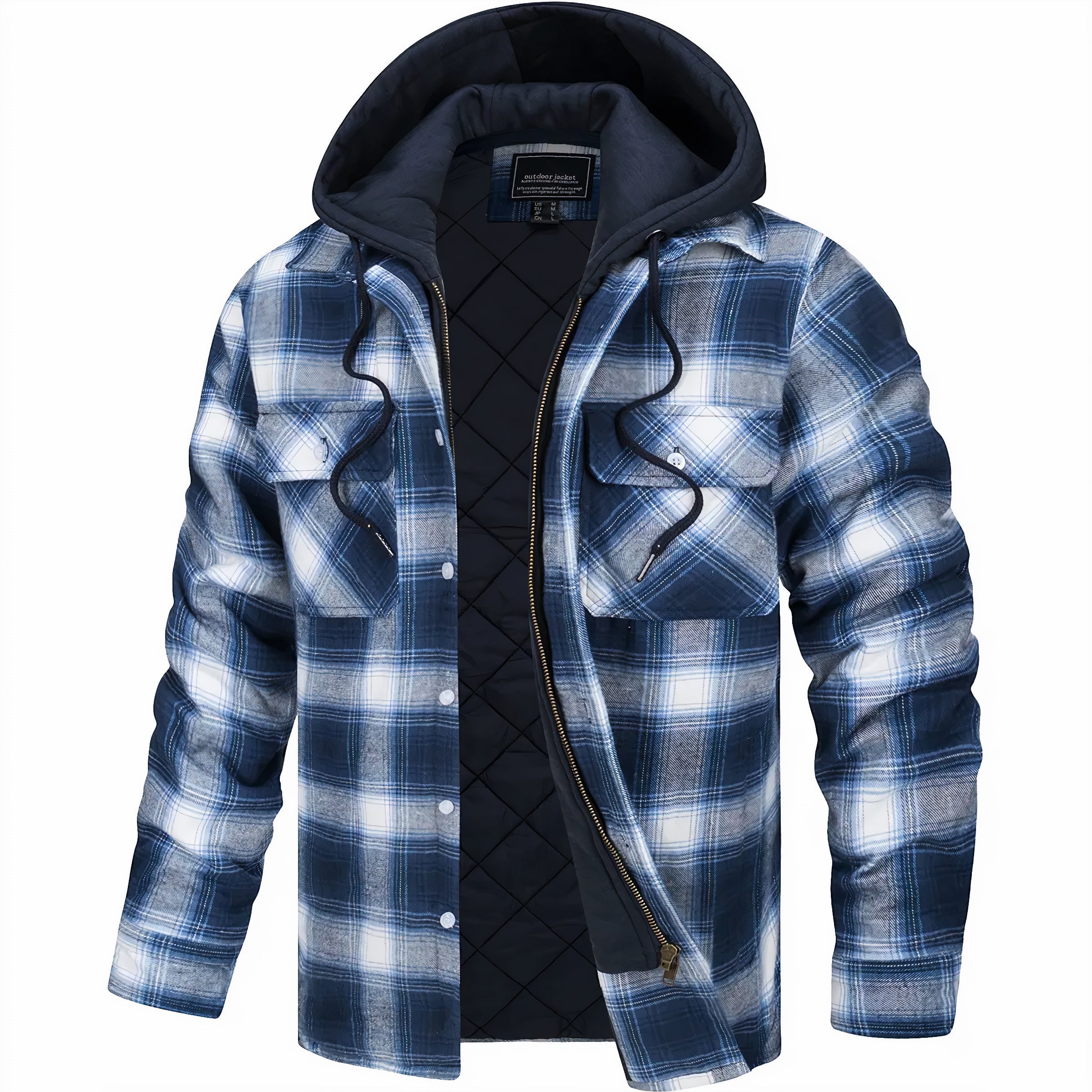 Julius™ | Checked Zip Jacket
