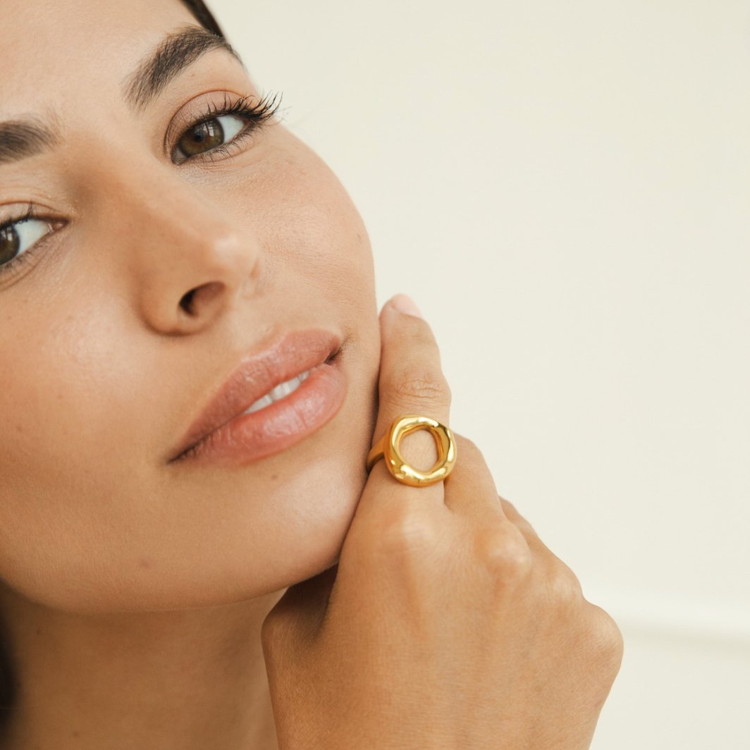 Vina Gold Plated Ring