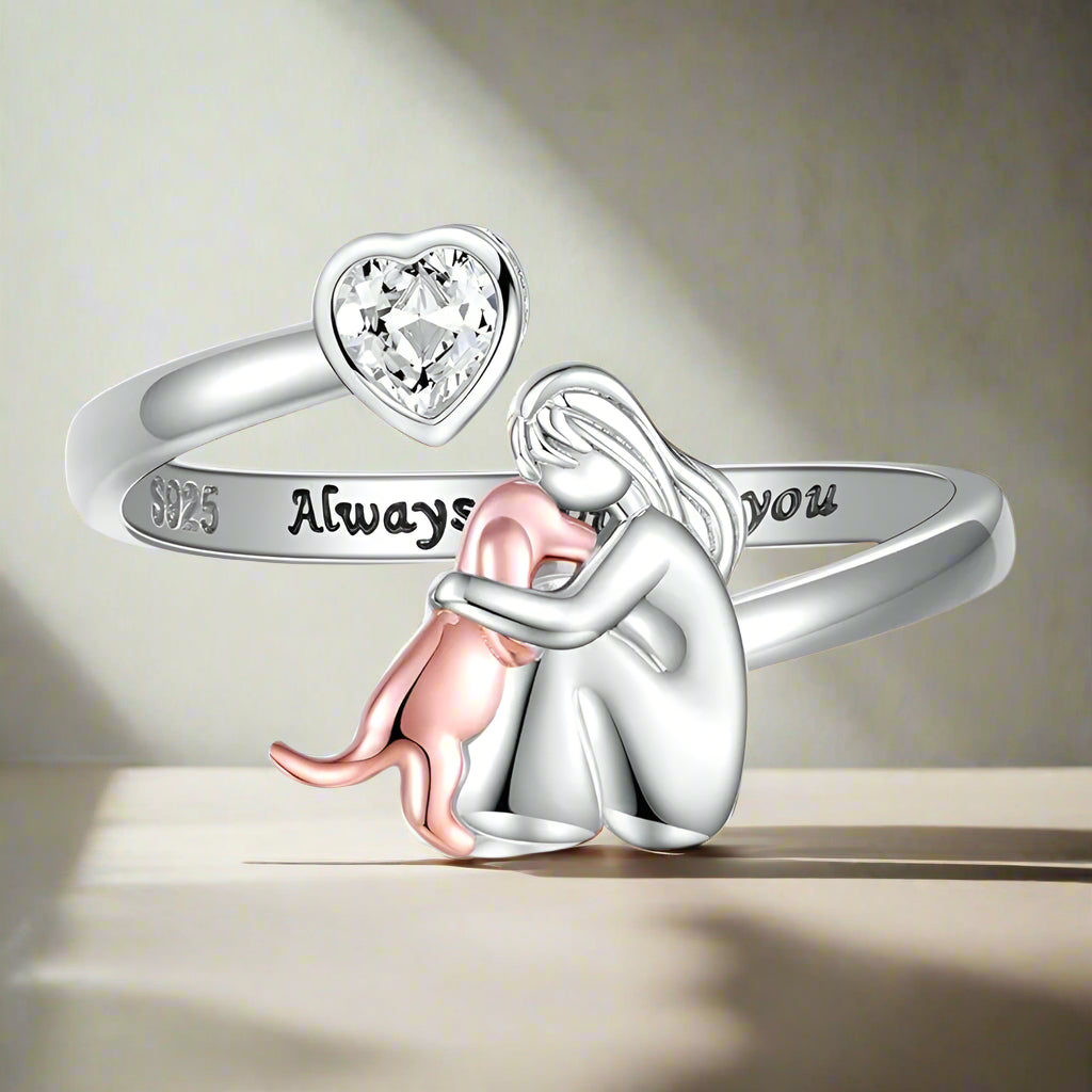 Aurelia - Dog Icon Ring